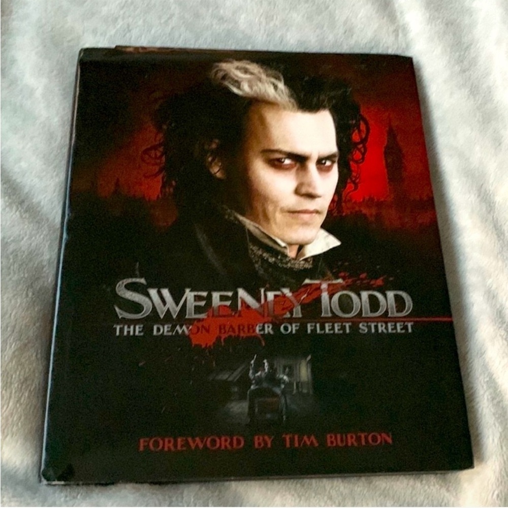 Barnes & Noble Sweeney Todd Coffee Table Book - Black & Red Cover